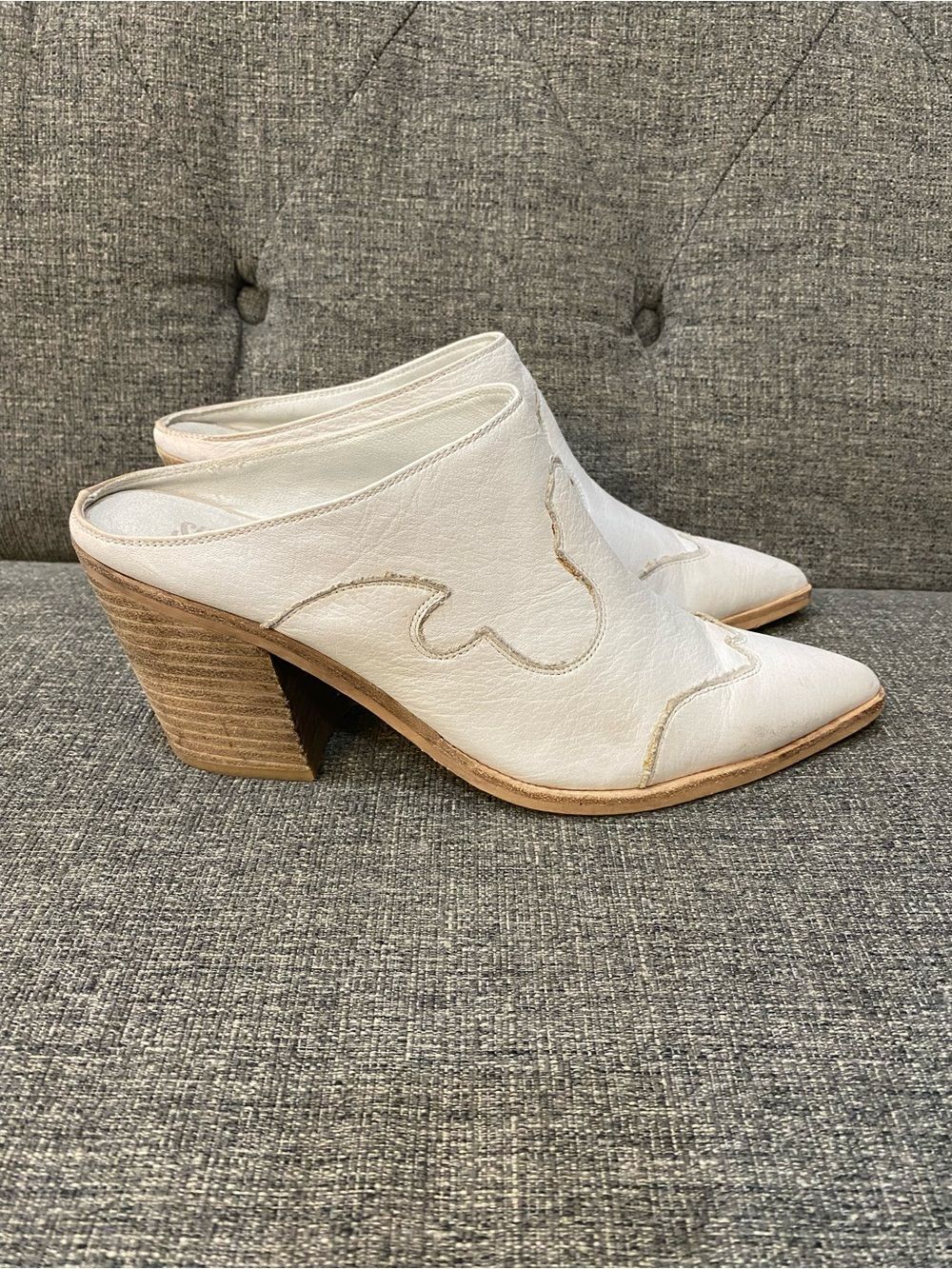 Silent D Mopat Western Mule Heels Women’s Size 40